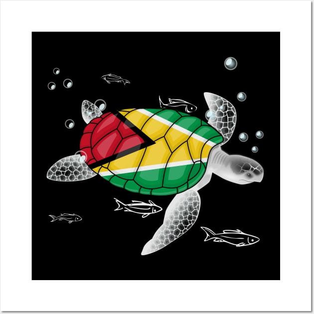 Guyana Turtle Wall Art by Fusti